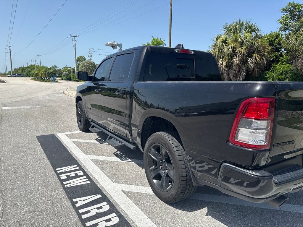 Used 2022 Diamond Black Crystal Pearlcoat Ram Big Horn/Lone Star image 9