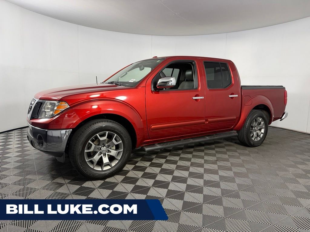 Lava Red 2016 Nissan Frontier Pickup Truck 4X2 5-Speed Automatic Overdrive