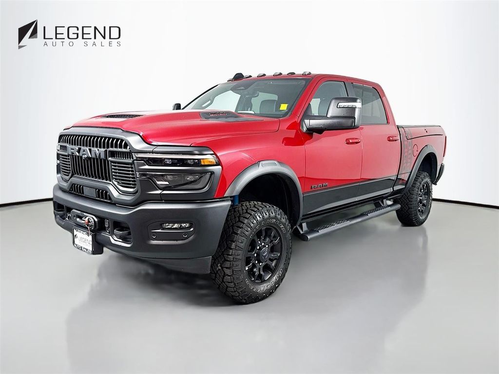 Molten Red Pearlcoat 2026 RAM 2500 Pickup Truck Four-Wheel Drive 8-Speed Automatic
