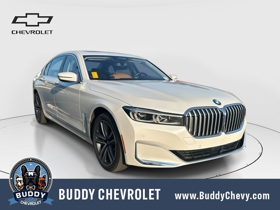 White Metallic 2021 BMW 7 Series Sedan All-Wheel Drive 8-Speed Automatic