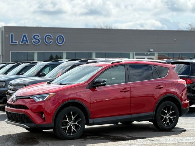 Barcelona Red Metallic 2016 Toyota RAV4 SE AWD SUV / Crossover All-Wheel Drive 6-Speed Automatic
