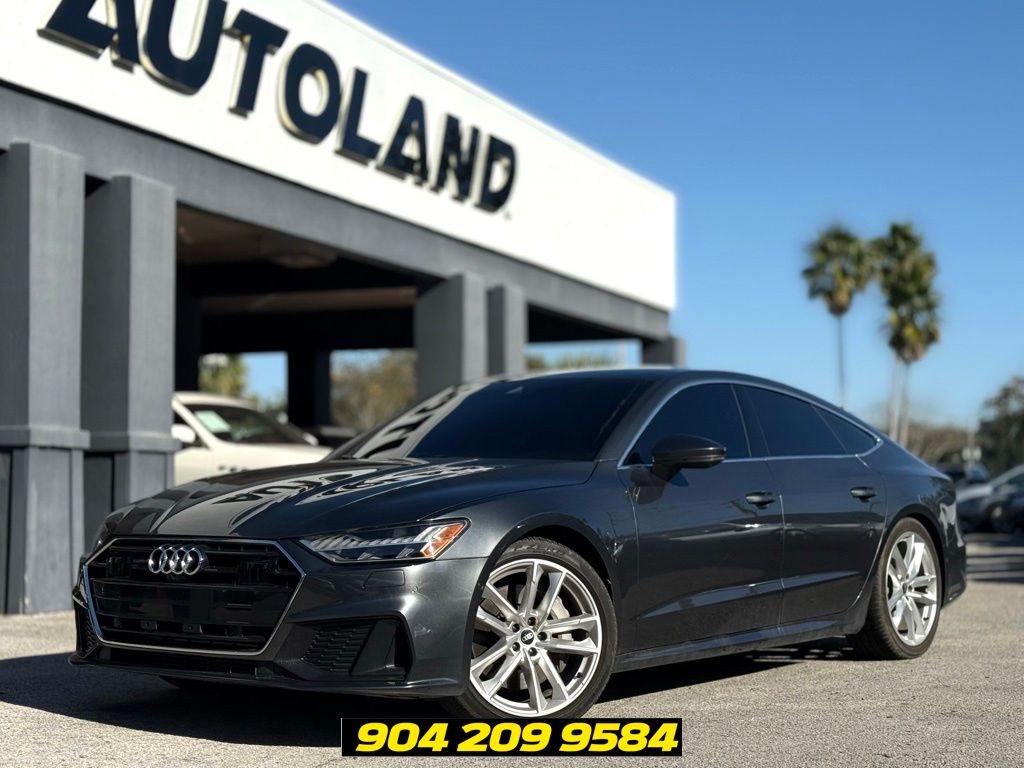 Daytona Gray Pearl 2021 Audi A7 quattro Prestige 55 TFSI AWD Sedan All-Wheel Drive 7-Speed Automatic