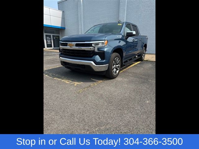 Lakeshore Blue Metallic 2024 Chevrolet Silverado 1500 Pickup Truck Four-Wheel Drive 8-Speed Automatic