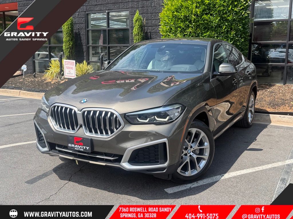 Manhattan Green Metallic 2023 BMW X6 SUV / Crossover All-Wheel Drive 8-Speed Automatic