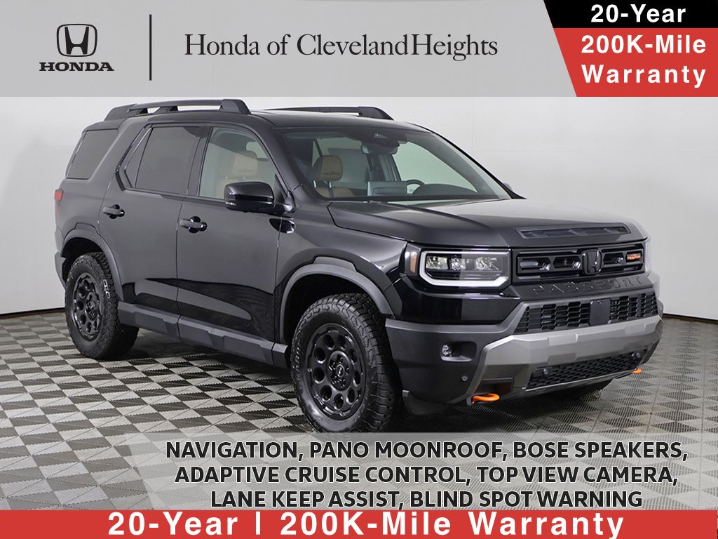Crystal Black Pearl 2026 Honda Passport SUV / Crossover All-Wheel Drive Automatic