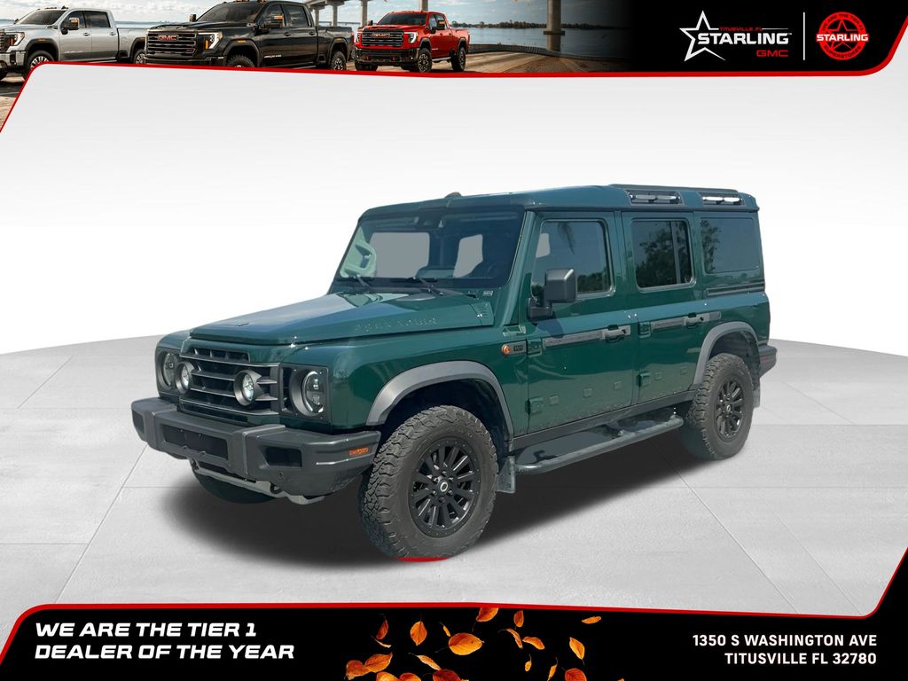 Sela Green 2024 Ineos Grenadier Four-Wheel Drive 8-Speed Automatic