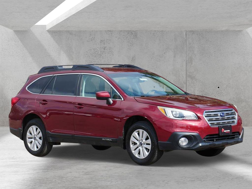 Venetian Red Pearl 2016 Subaru Outback 2.5i Premium Wagon All-Wheel Drive Continuously Variable Transmission