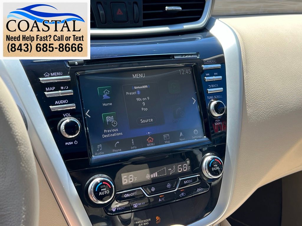 2017 Nissan Murano SV White at Coastal Chevrolet Cadillac