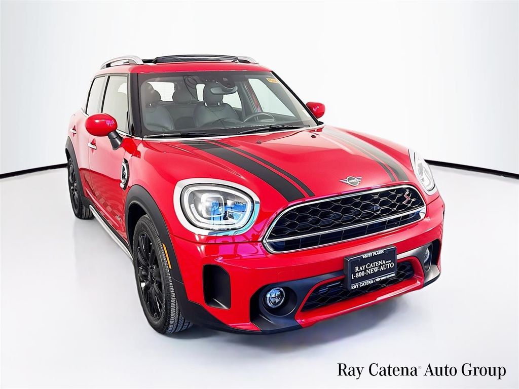 Chili Red 2022 MINI Countryman Cooper S ALL4 AWD SUV / Crossover All-Wheel Drive 8-Speed Automatic