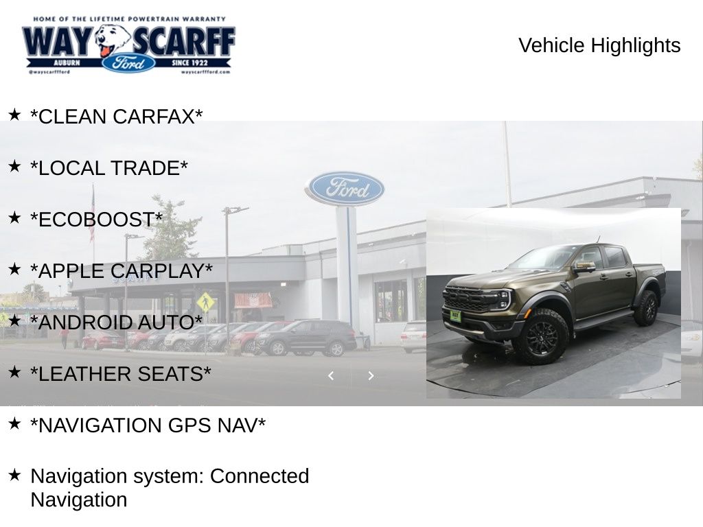 2024 Ford Ranger Raptor