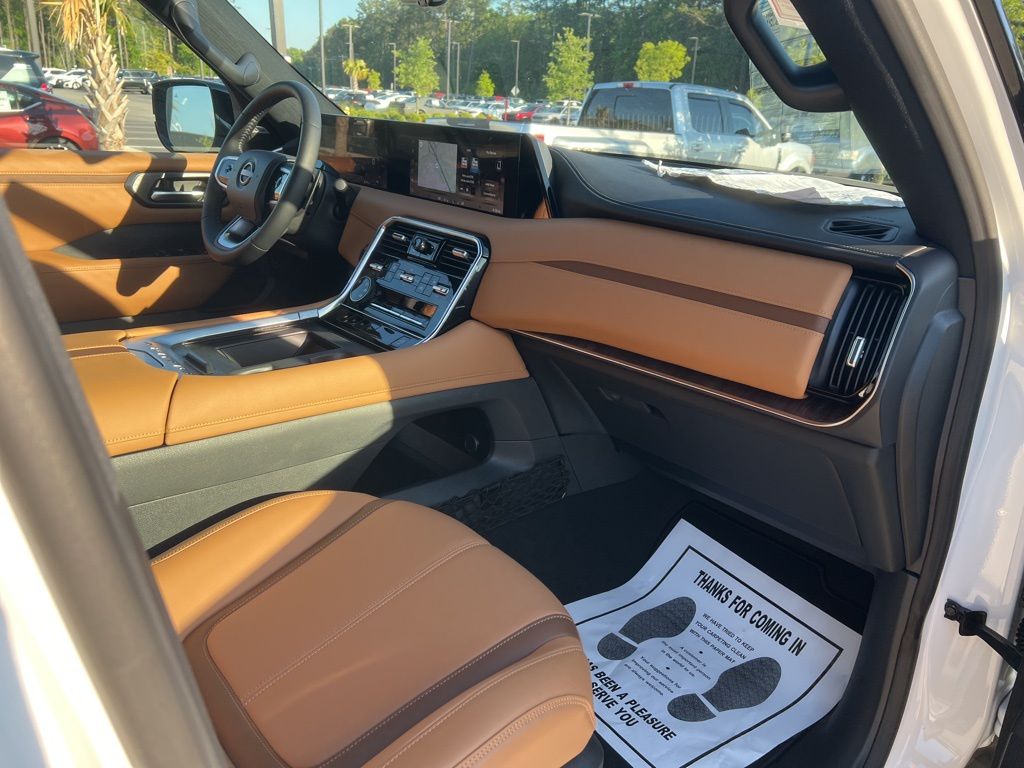2025 Aspen White Tricoat Nissan Armada SL RWD SUV