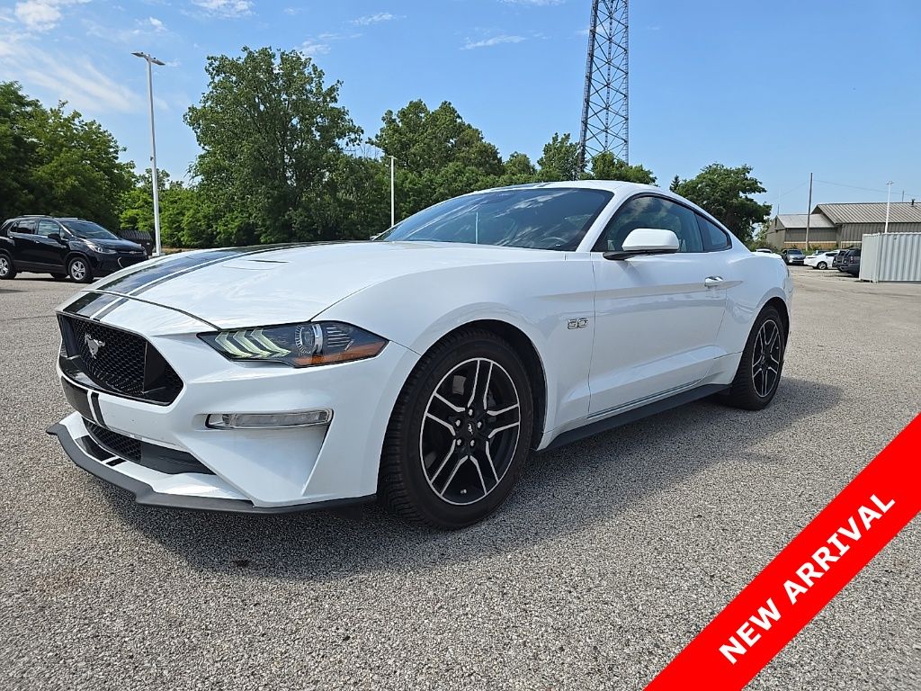 Oxford White 2021 Ford Mustang Coupe Rear-Wheel Drive Automatic