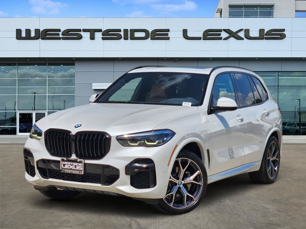 2022 BMW X5 xDrive40i White at Westside Lexus