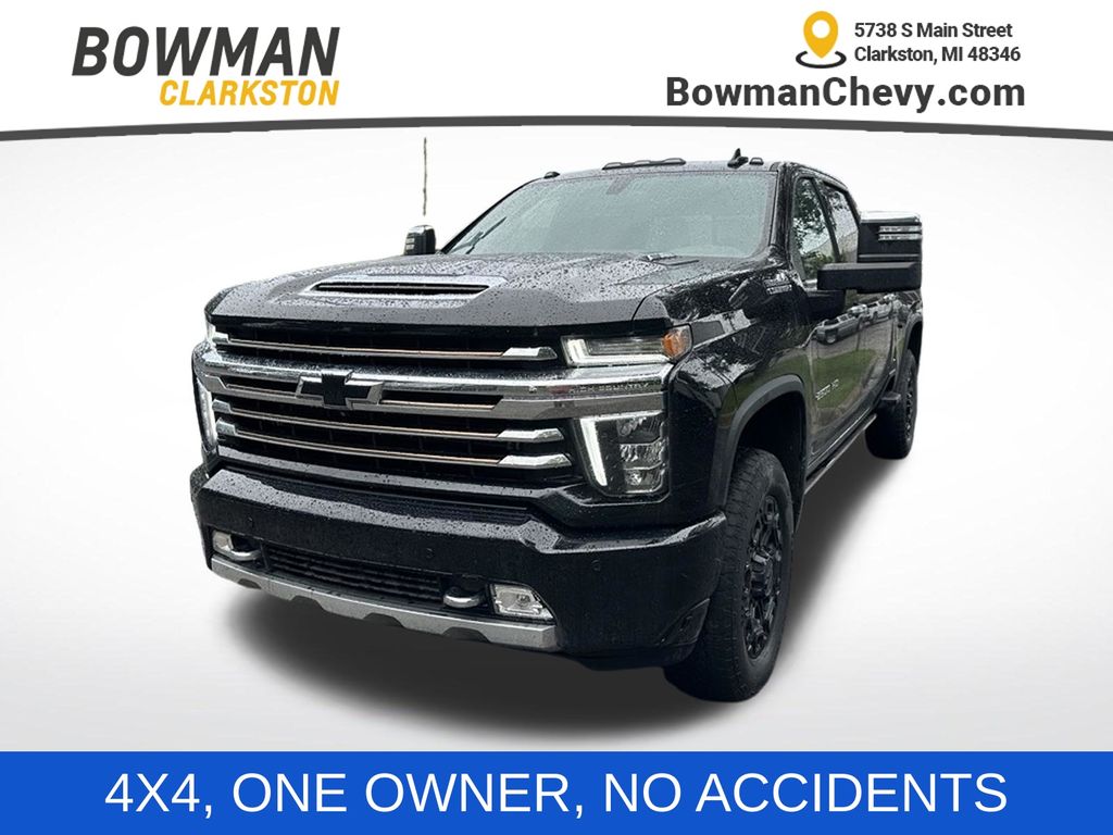 Black 2022 Chevrolet Silverado 2500HD Pickup Truck Four-Wheel Drive Automatic