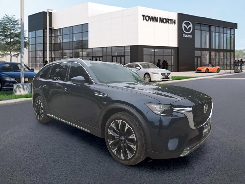 Crystal Blue 2024 Mazda CX-90 PHEV Premium AWD SUV / Crossover All-Wheel Drive 8-Speed Automatic