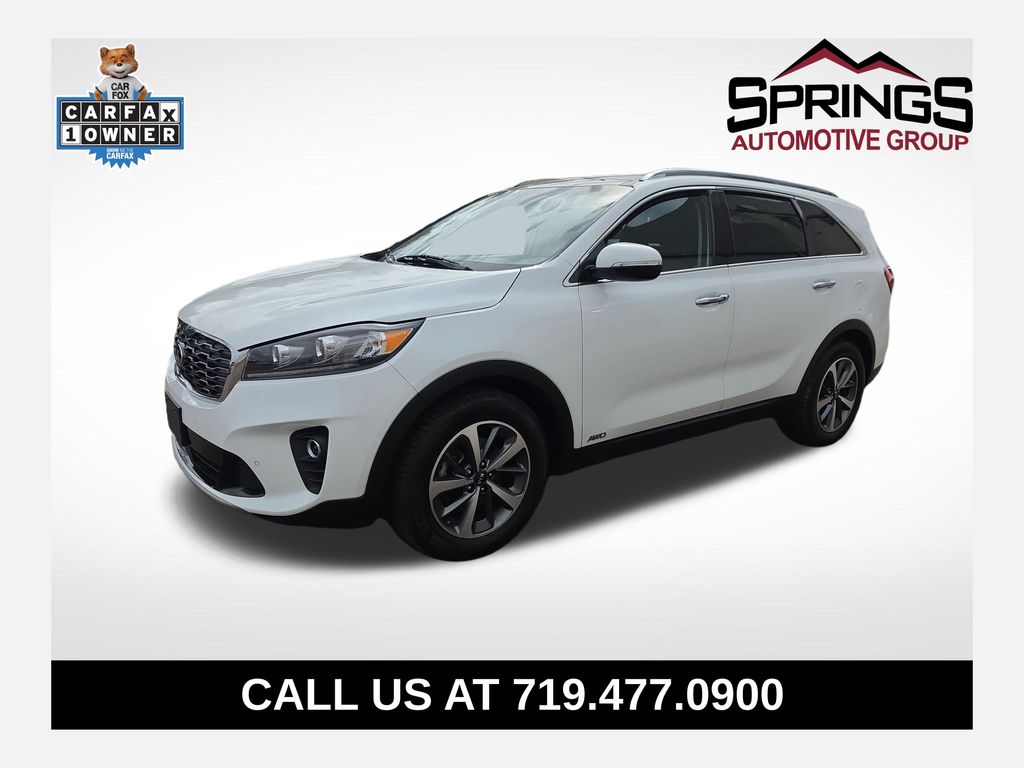 Snow White Pearl 2019 Kia Sorento SUV / Crossover  8-Speed Automatic