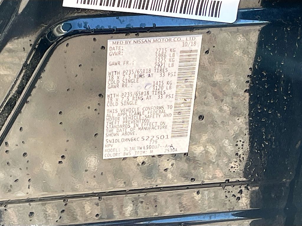 Used 2019 Blue INFINITI LUXE image 35