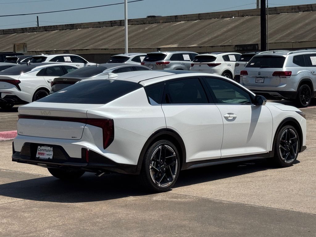 2026 Kia K4 GT-Line White at DeMontrond Automotive Group