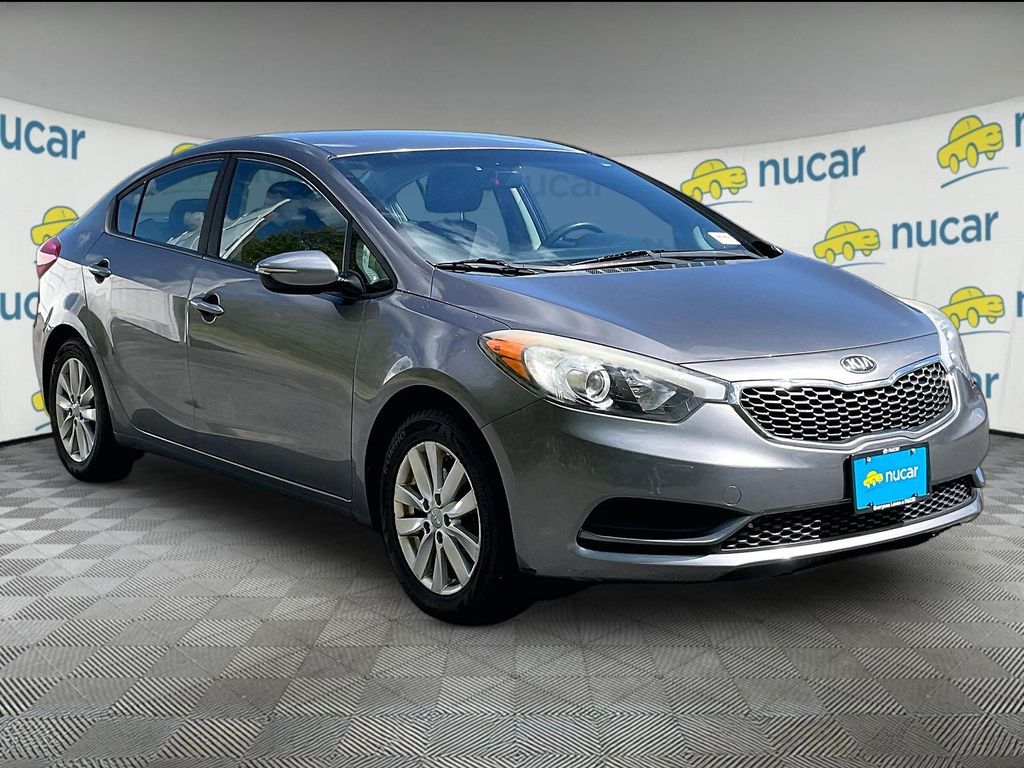 Gray (Graphite Steel Metallic) 2016 Kia Forte Sedan Front-Wheel Drive 6-Speed Automatic