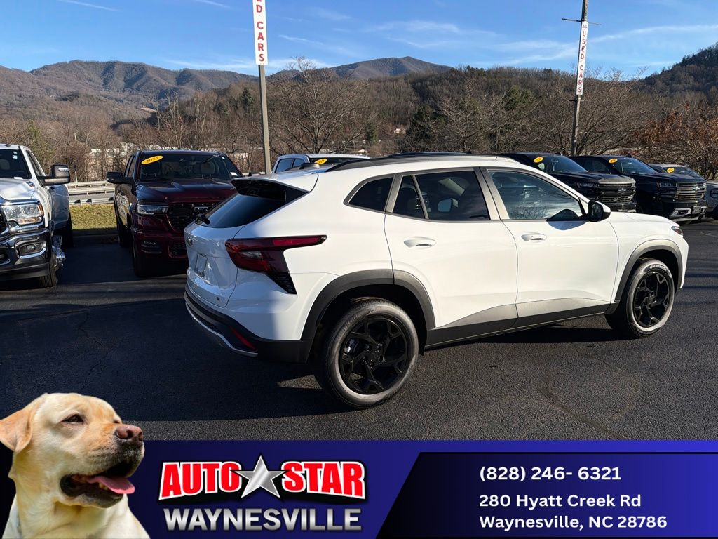 new 2025 Chevrolet Trax car, priced at $23,965