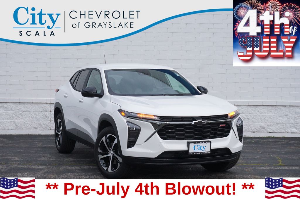 Summit White 2025 Chevrolet Trax SUV / Crossover Front-Wheel Drive 6-Speed Automatic
