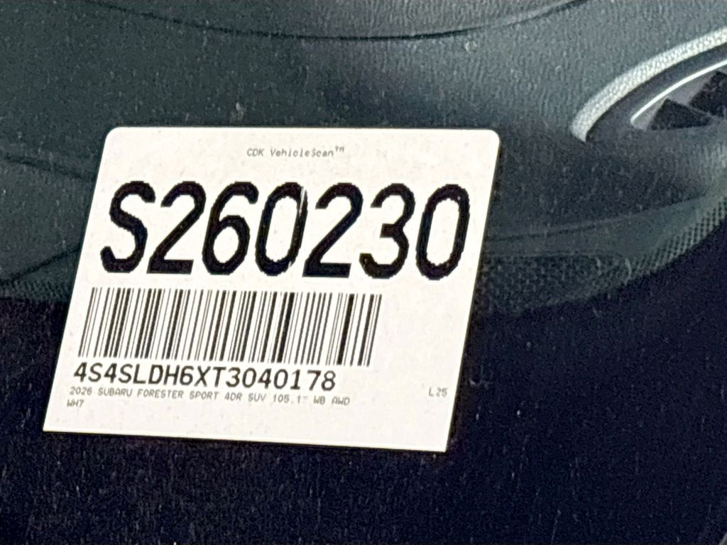 2026 Subaru Forester Sport