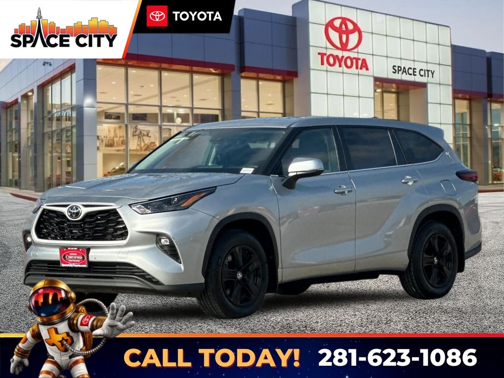 Celestial Silver Metallic 2025 Toyota Highlander SUV / Crossover All-Wheel Drive 8-Speed Automatic