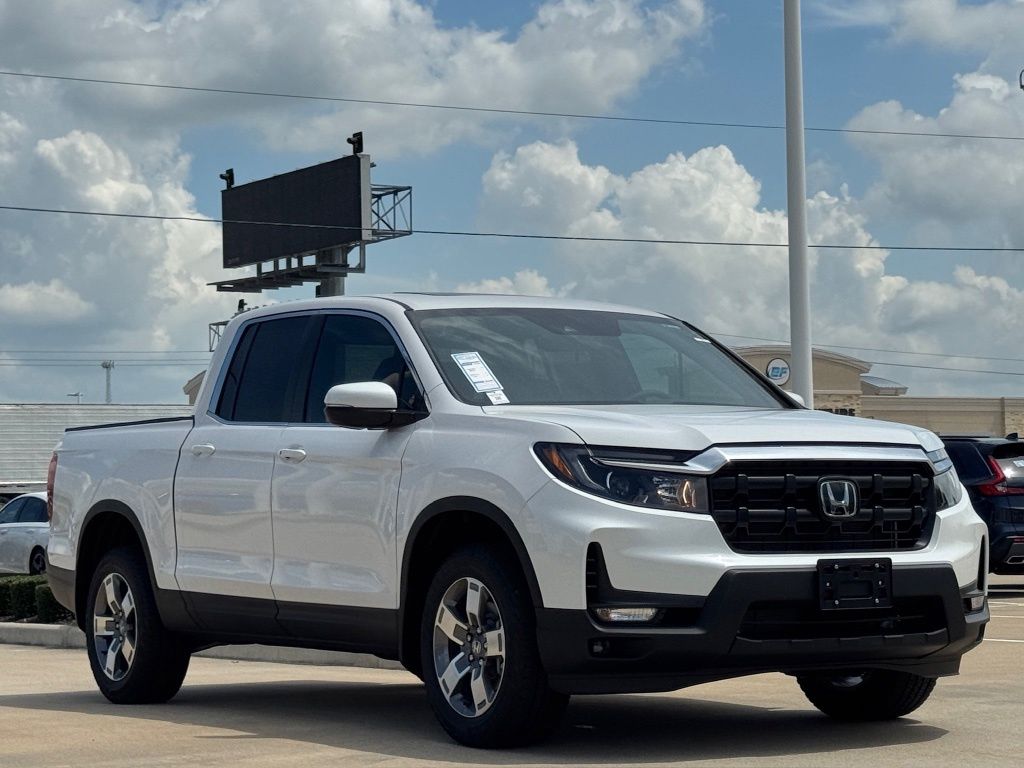 2026 Honda Ridgeline RTL White at Classic Honda Galveston