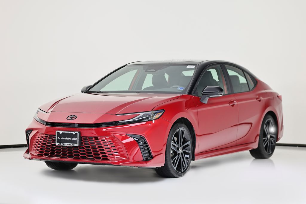 Supersonic Red/Black 2026 Toyota Camry Sedan Front-Wheel Drive Continuously Variable Transmission
