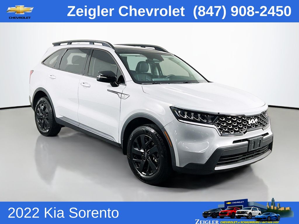 Wolf Gray 2022 Kia Sorento SUV / Crossover All-Wheel Drive 8-Speed Automatic