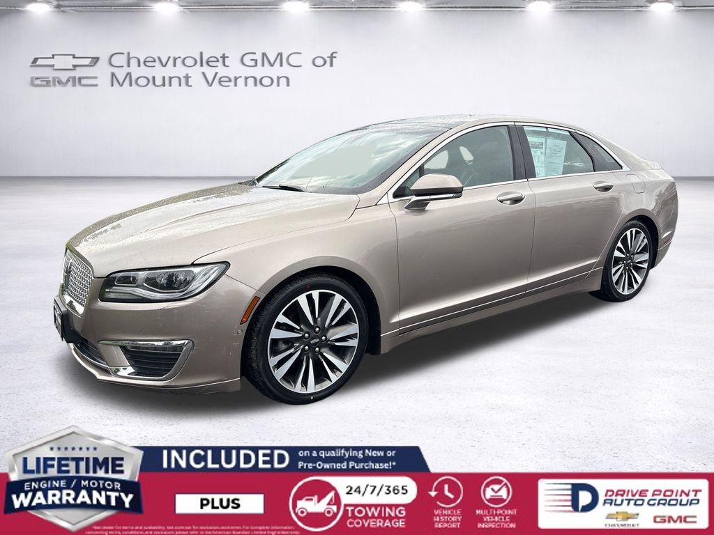 Mocha Metallic 2019 Lincoln MKZ Hybrid Sedan Front-Wheel Drive Continuously Variable Transmission