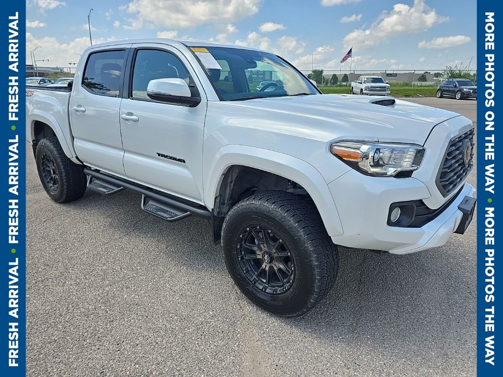 Pearl 2021 Toyota Tacoma Pickup Truck Four-Wheel Drive 6-Speed Automatic