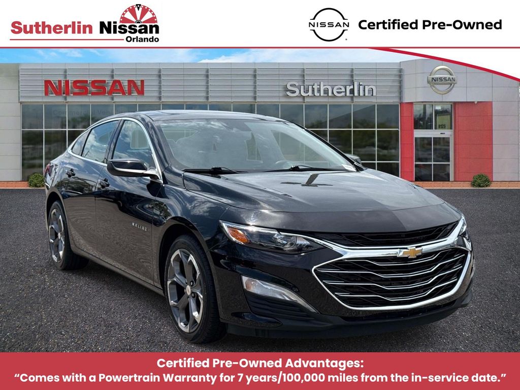 Black Metallic 2024 Chevrolet Malibu Sedan Front-Wheel Drive Continuously Variable Transmission