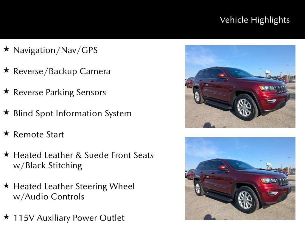 2022 Jeep Grand Cherokee WK Laredo X 4x2