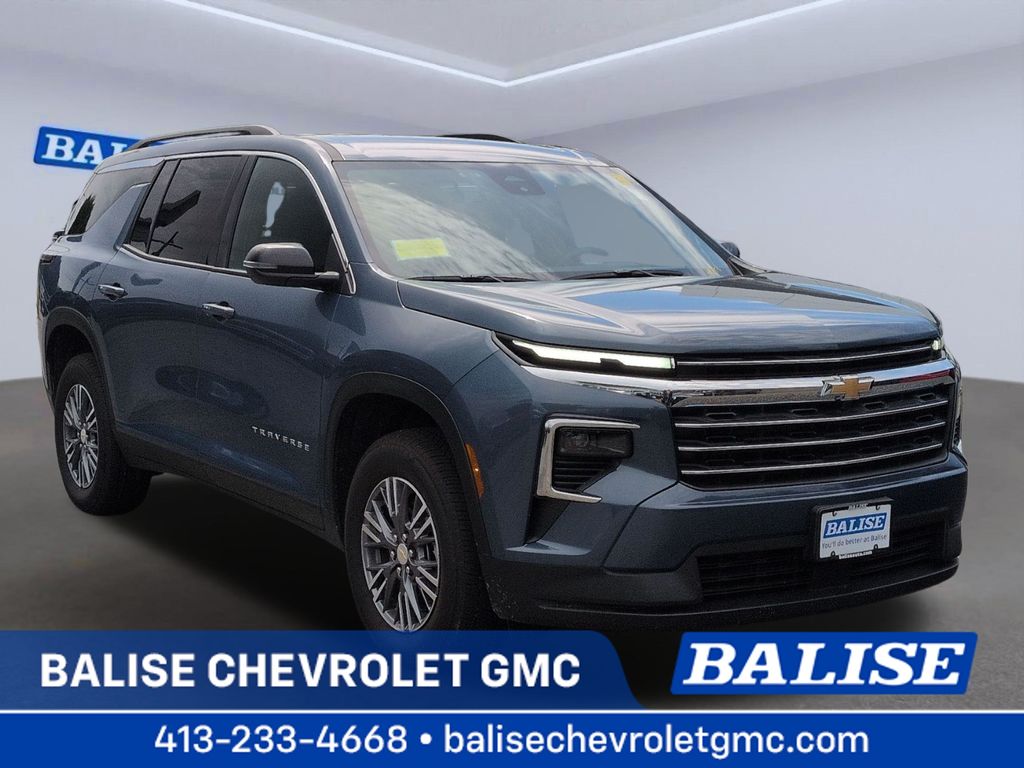 Lakeshore Blue Metallic 2026 Chevrolet Traverse SUV / Crossover Four-Wheel Drive 8-Speed Automatic
