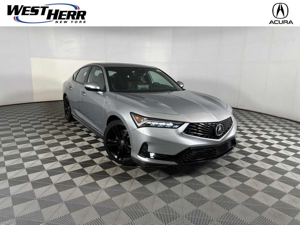 Solar Silver Metallic 2026 Acura Integra FWD with Technology and A-SPEC Package Sedan Front-Wheel Drive Continuously Variable Transmission