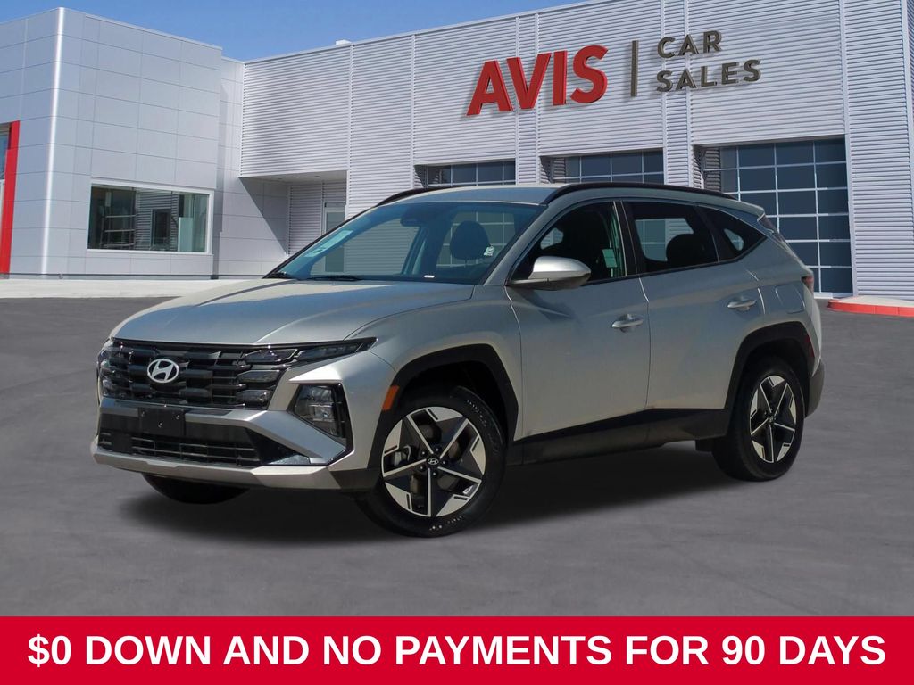 Silver 2025 Hyundai Tucson SUV / Crossover All-Wheel Drive 8-Speed Automatic