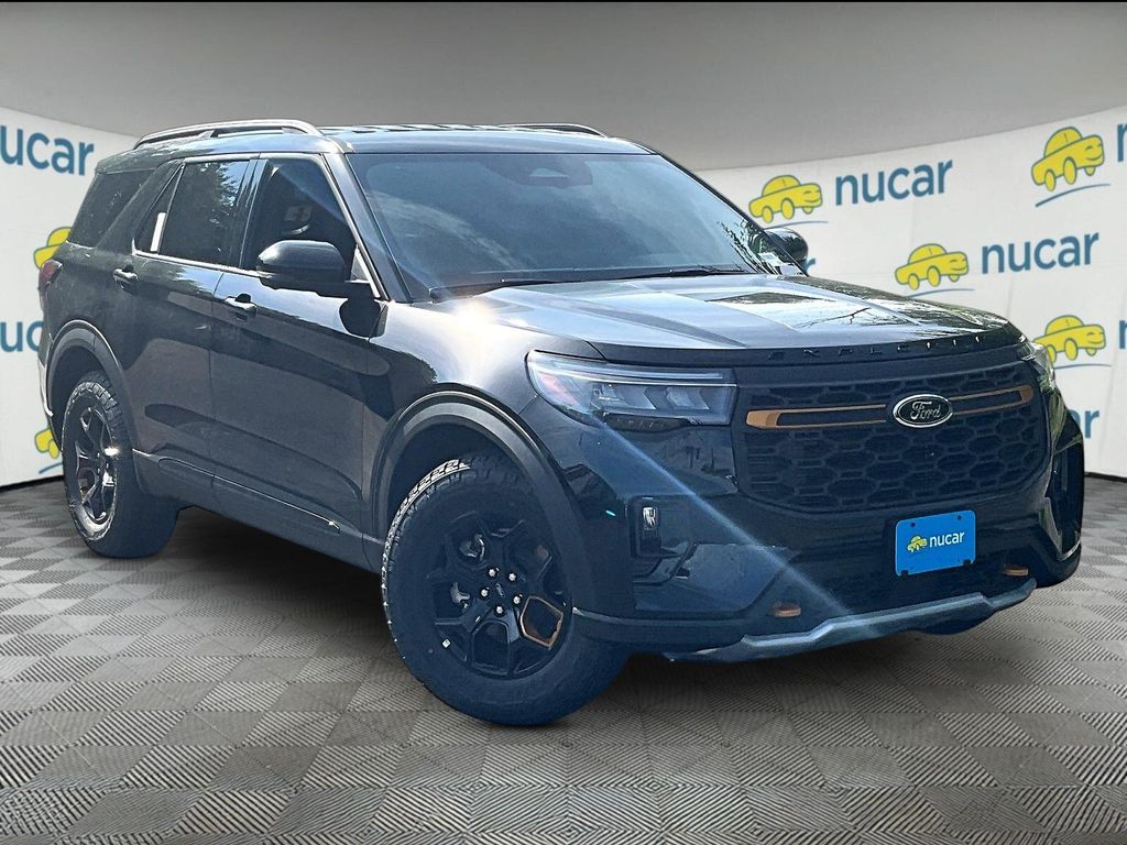Agate Black Metallic 2026 Ford Explorer SUV / Crossover All-Wheel Drive Automatic