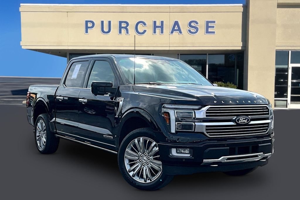 Black Metallic 2024 Ford F-150 Pickup Truck Four-Wheel Drive Automatic