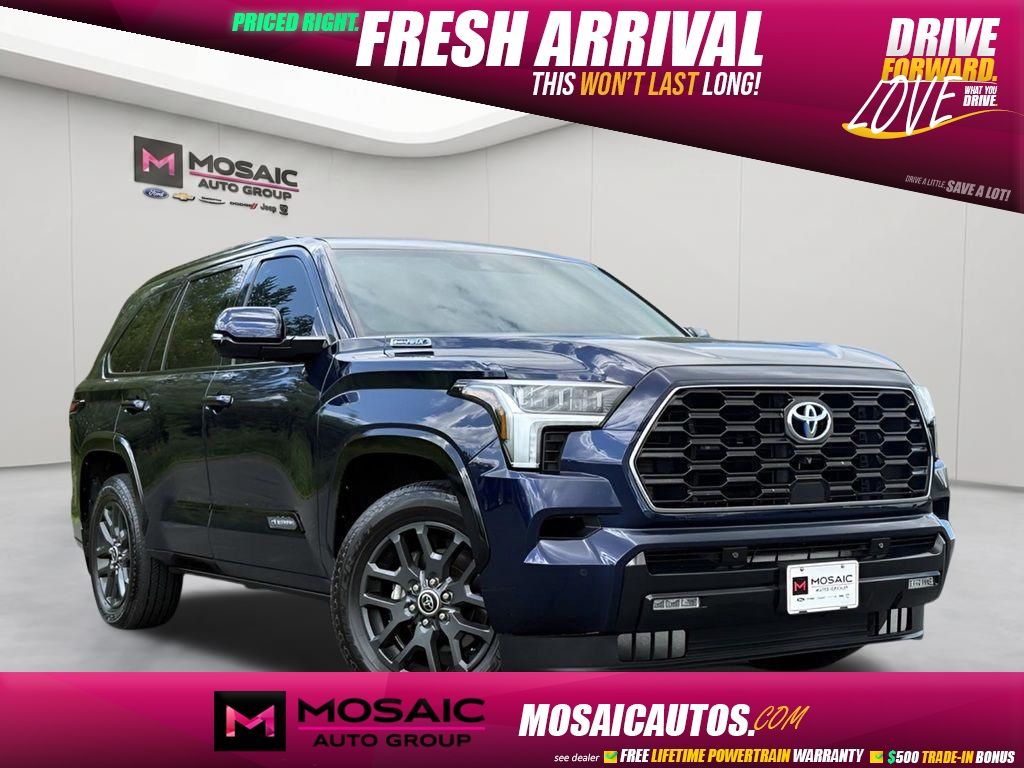 Blueprint 2023 Toyota Sequoia Platinum 4WD SUV / Crossover Four-Wheel Drive Automatic