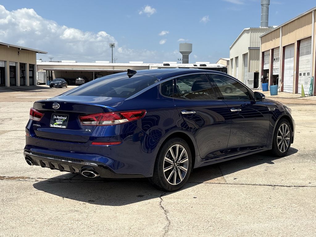 2019 Kia Optima EX Blue at Durrett Motor Company