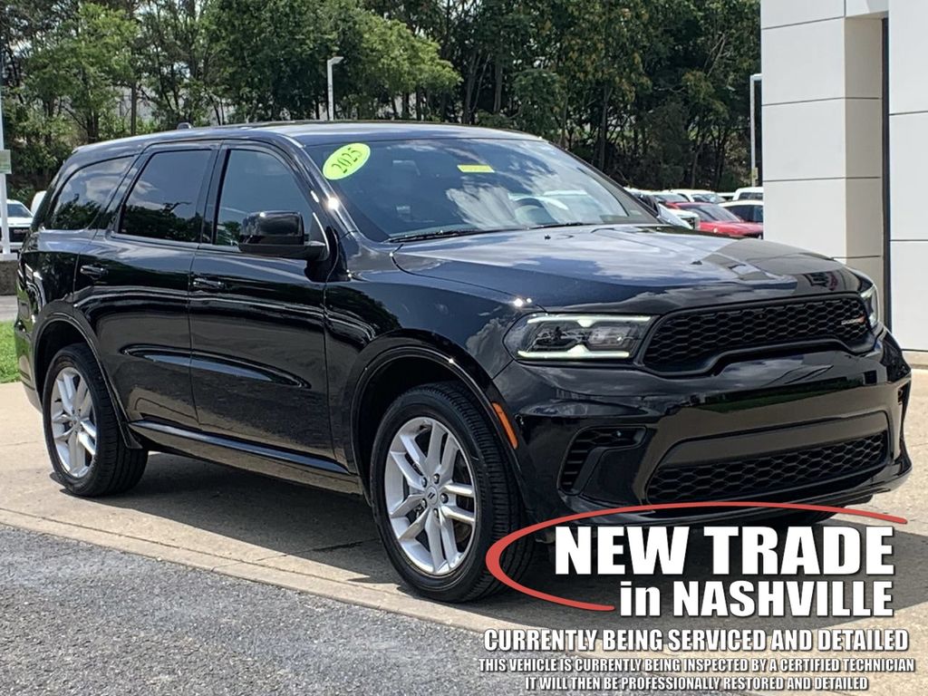 DB Black Crystal Clearcoat 2025 Dodge Durango SUV / Crossover All-Wheel Drive 8-Speed Automatic