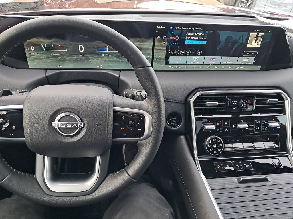 2026 Nissan Armada Platinum Red at John Sisson Motors