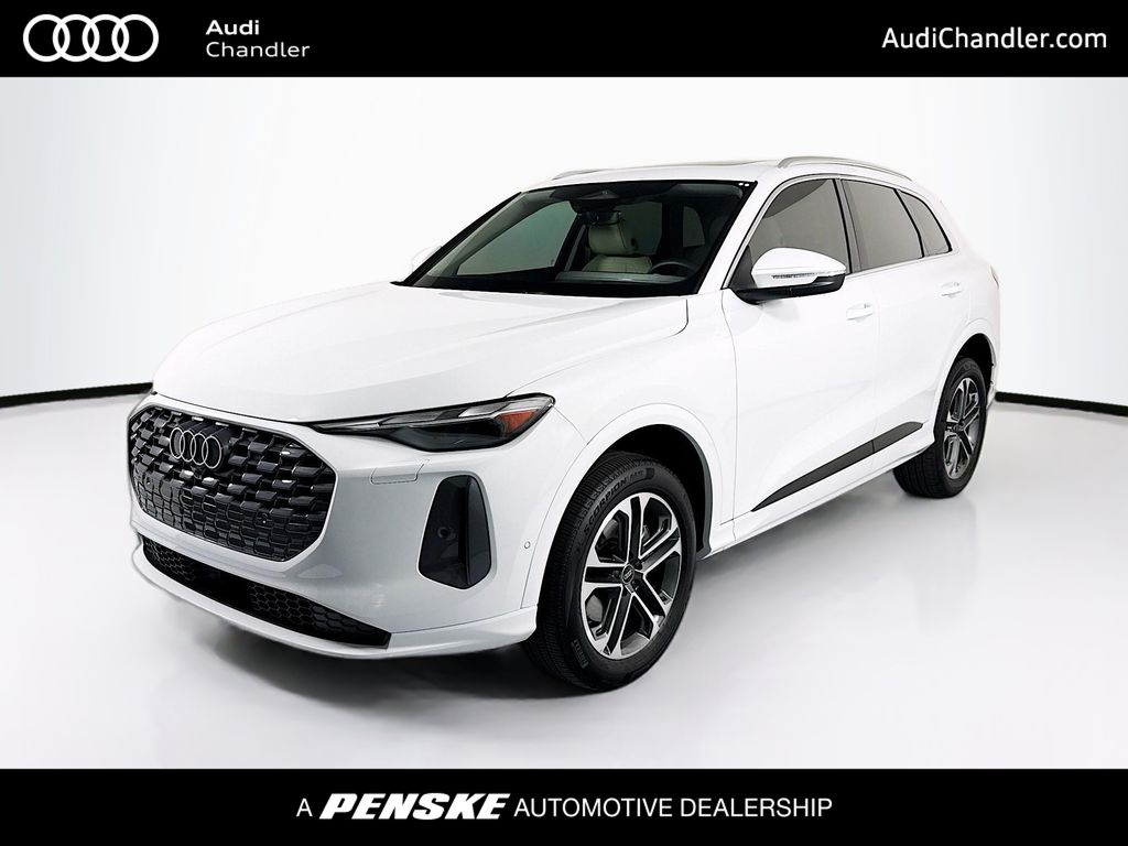 Glacier White 2025 Audi Q5 SUV / Crossover All-Wheel Drive 7-Speed Automatic