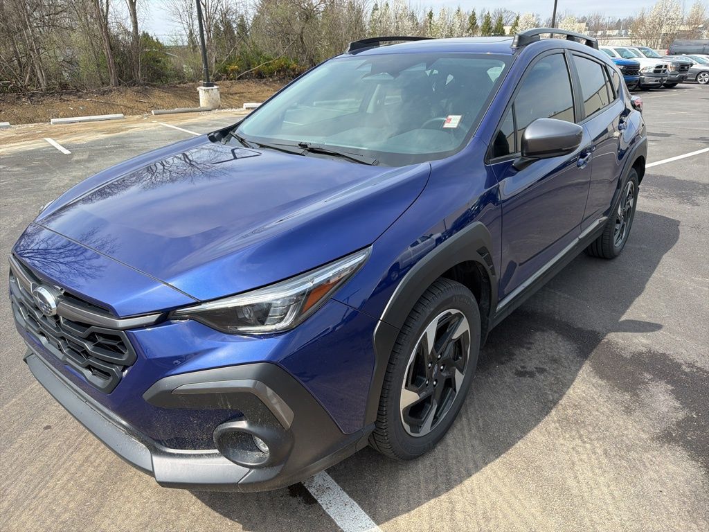 Geyser Blue Pearl 2024 Subaru Crosstrek Limited AWD SUV / Crossover All-Wheel Drive Continuously Variable Transmission