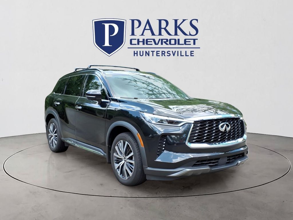 Mineral Black 2023 INFINITI QX60 SUV / Crossover All-Wheel Drive 9-Speed Automatic