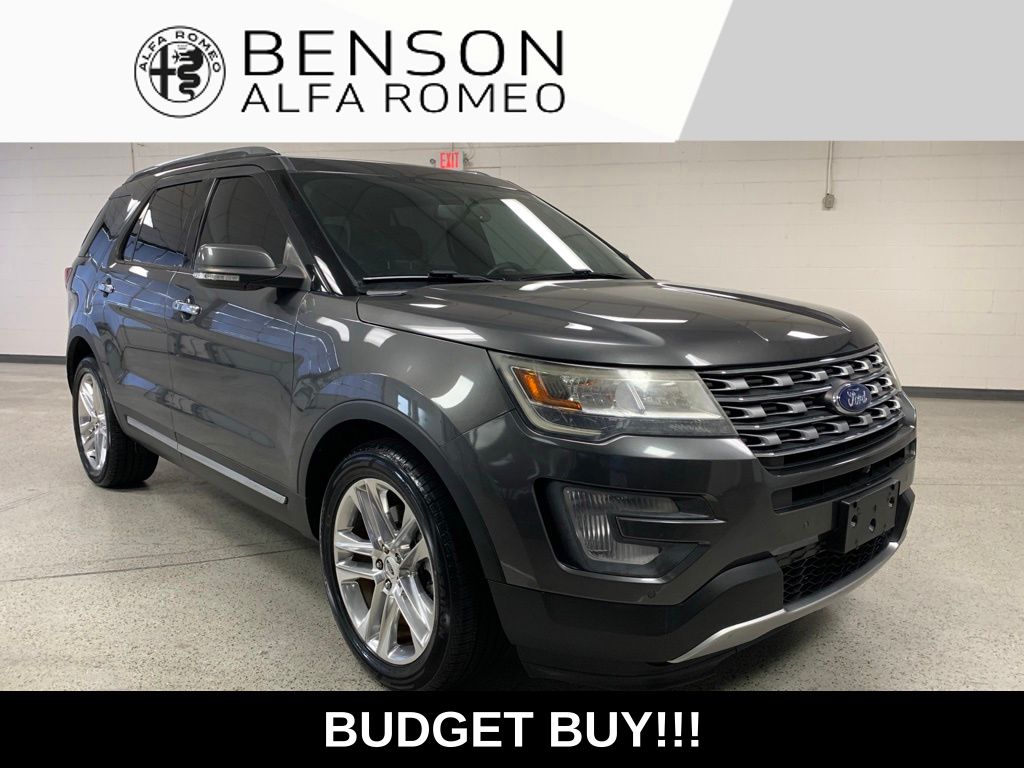 Gray (Magnetic) 2017 Ford Explorer SUV / Crossover Front-Wheel Drive 6-Speed Automatic