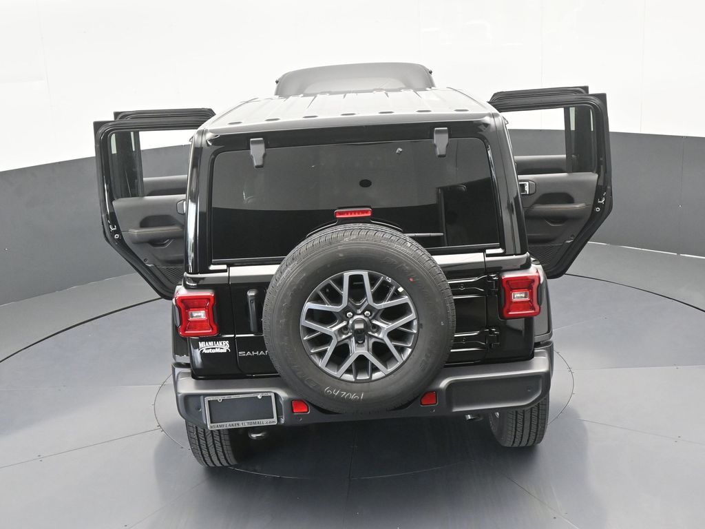New 2025 Black Clearcoat Jeep Sahara image 67