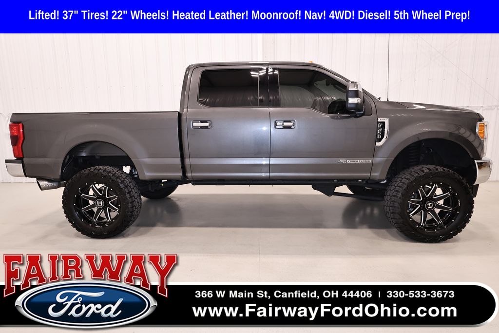 Gray (Magnetic) 2017 Ford F-350 Super Duty Pickup Truck Four-Wheel Drive 6-Speed Automatic
