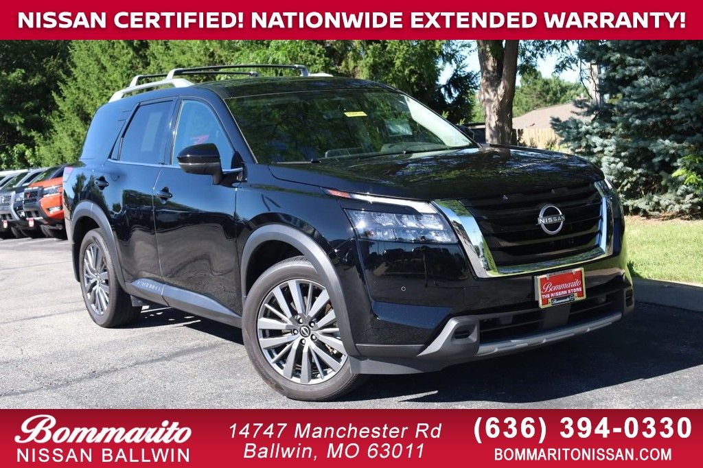 Super Black 2025 Nissan Pathfinder SL FWD SUV / Crossover Front-Wheel Drive 9-Speed Automatic